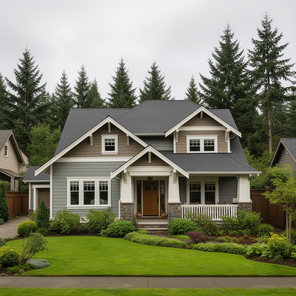 Exterior house painting in Denver